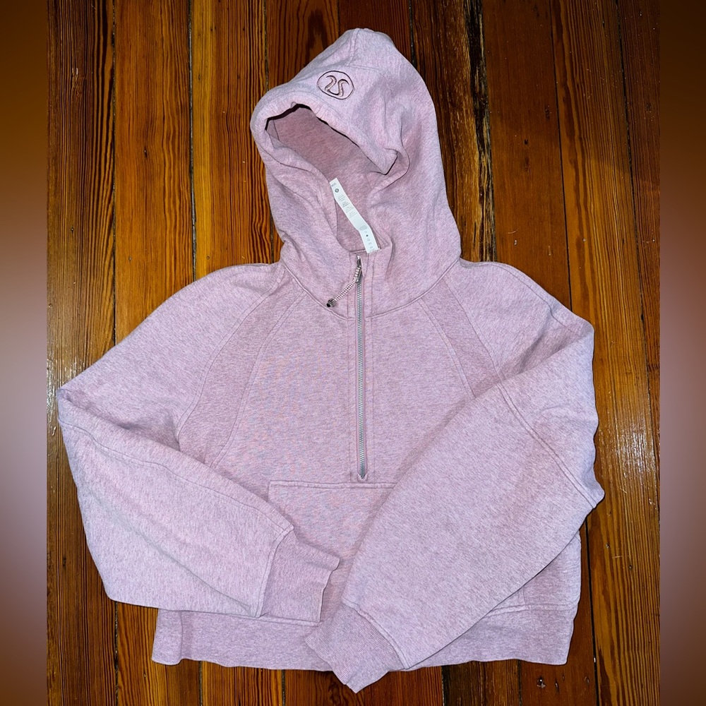lululemon scuba half zip hoodie